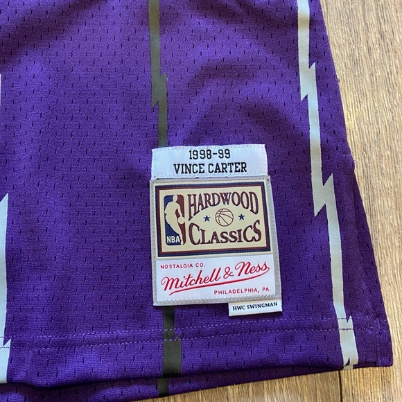 Authentic Purple Throwback Vince Carter Raptors Jersey - Picture 3 of 5